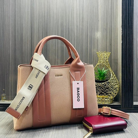 Imported Stylish Handbag With Wallet - 2026 New Design