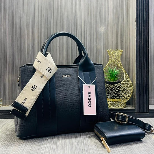 Imported Stylish Handbag With Wallet - 2026 New Design